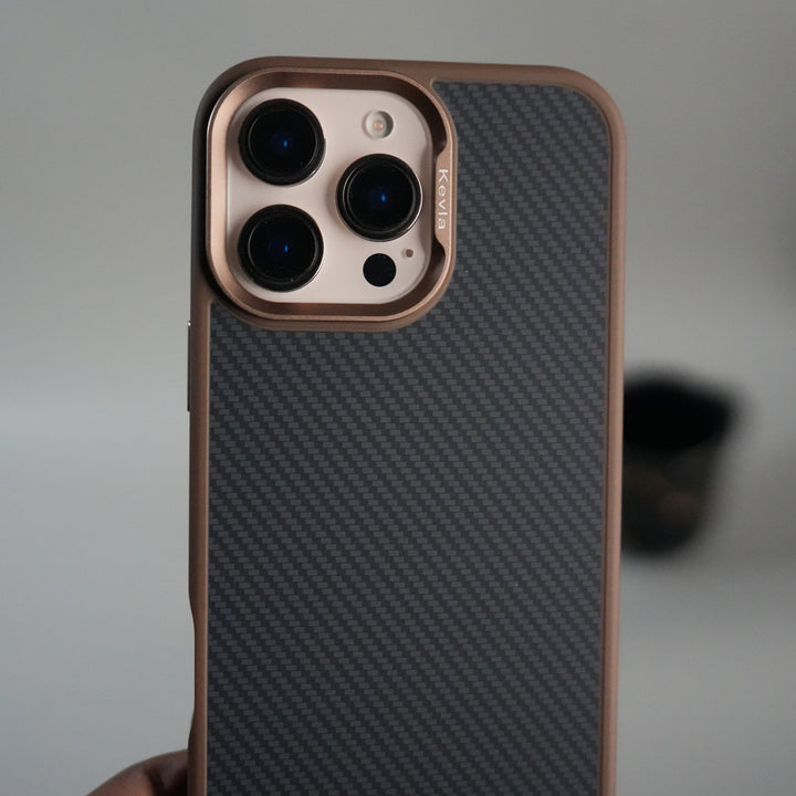 iPhone 16 Series Carbon Fiber Design MagSafe Cover