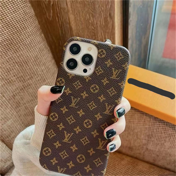 iPhone 16 Series Luxury Full PU Leather Case Cover
