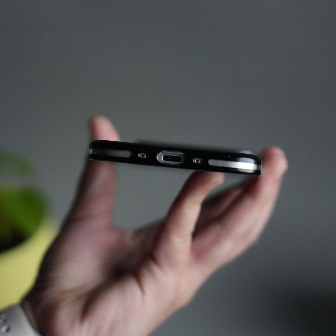 iPhone 17 Air CrystalView MagSafe Case with Metal Camera Frame Kickstand Cover