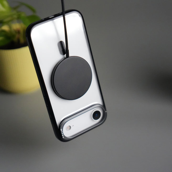 iPhone 17 Air CrystalView MagSafe Case with Metal Camera Frame Kickstand Cover