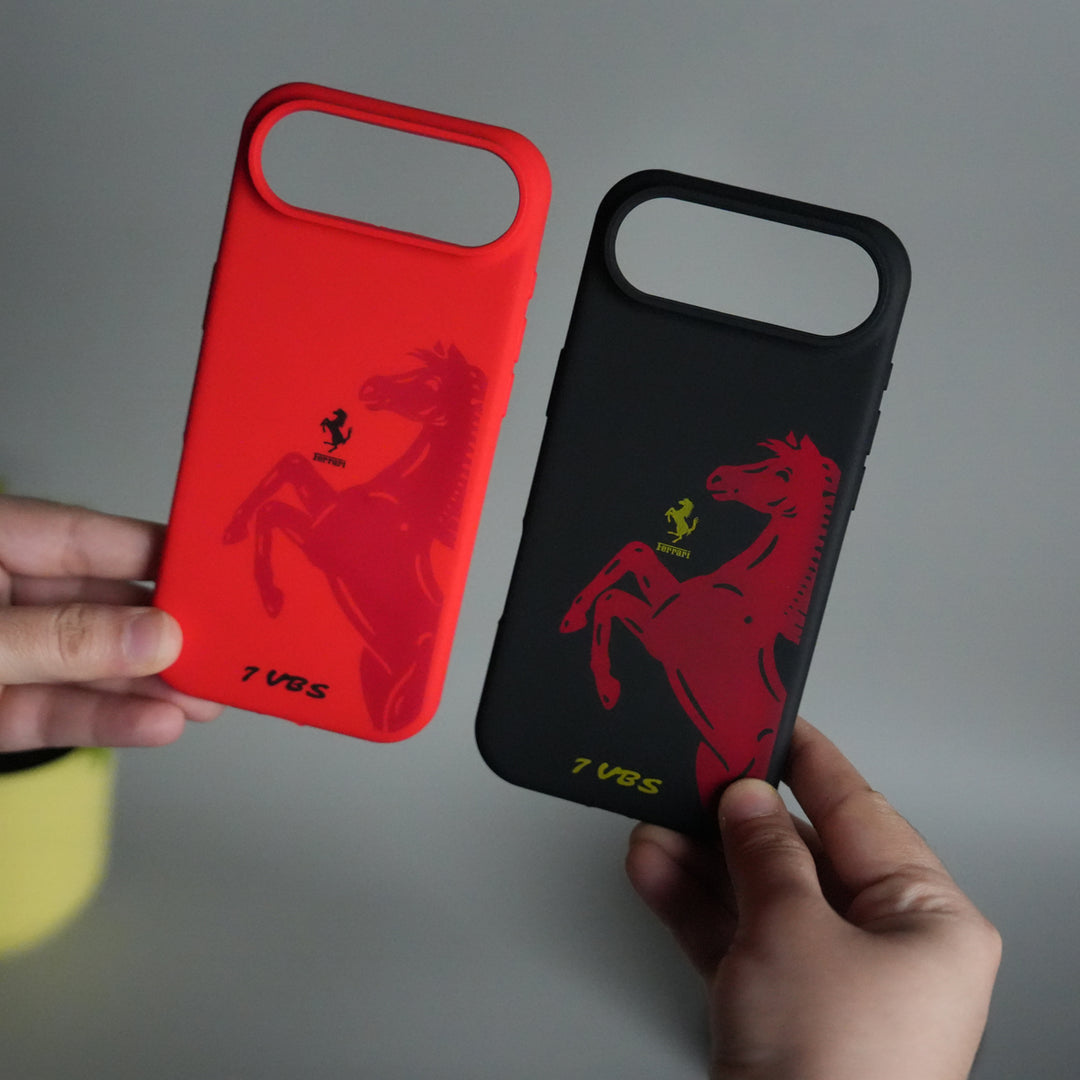 iPhone 17 Air FR V8 Series Design Silicone Protective Case Cover