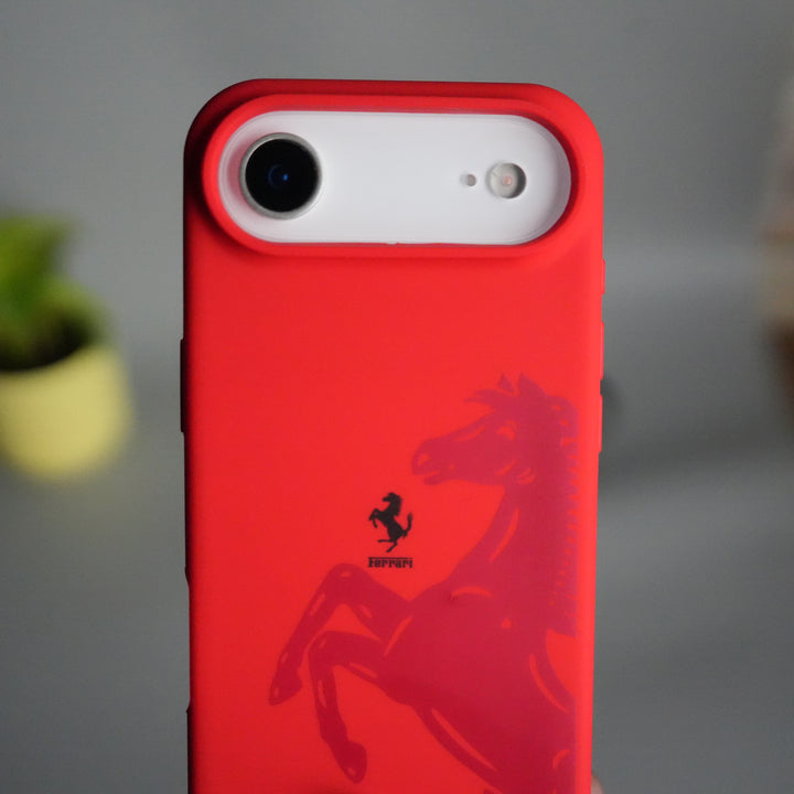 iPhone 17 Air FR V8 Series Design Silicone Protective Case Cover