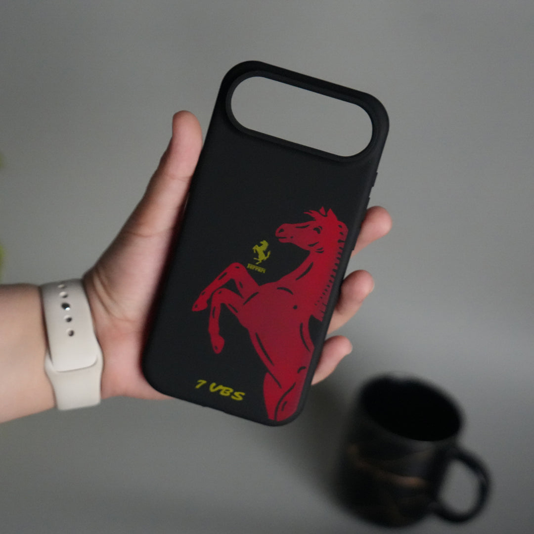 iPhone 17 Air FR V8 Series Design Silicone Protective Case Cover