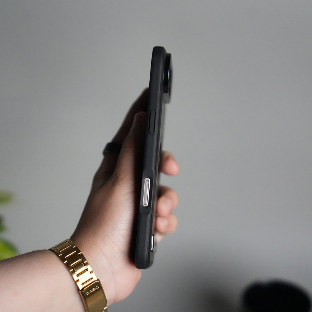 iPhone 17 Air Full PU Leather Inbuilt Metal Stand Case Cover