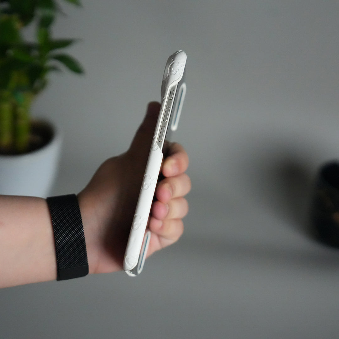 iPhone 17 Air Luxury GG Fashion Leather Brand Case Cover