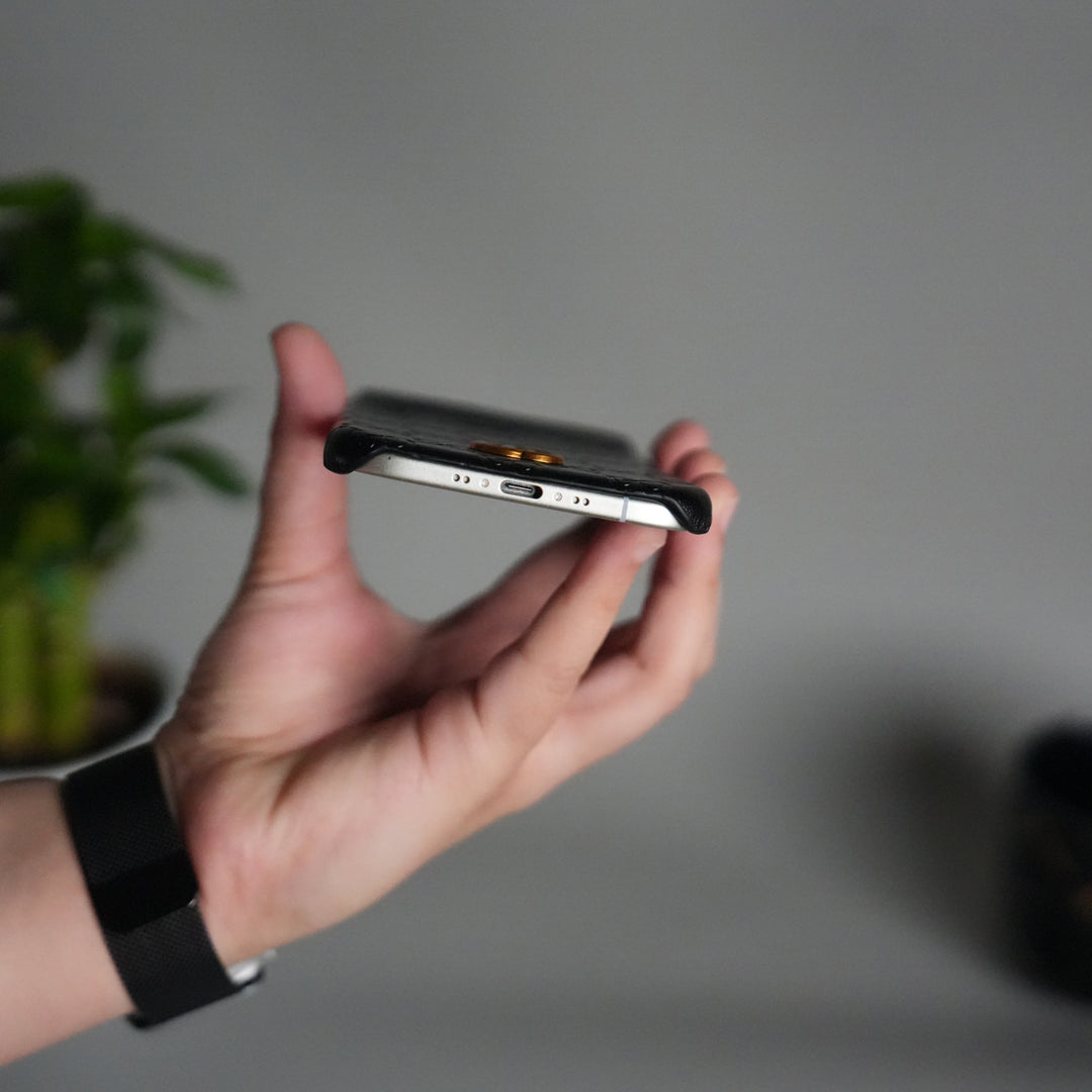 iPhone 17 Air Luxury GG Fashion Leather Brand Case Cover