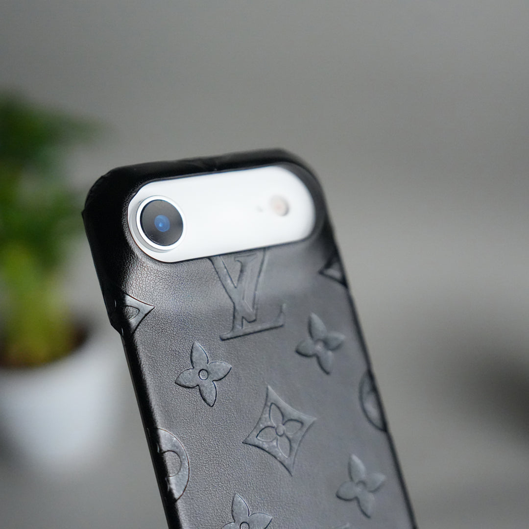 iPhone 17 Air Luxury PU Leather Fashion Brand Case Cover