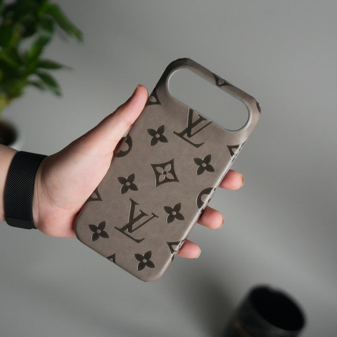 iPhone 17 Air Luxury PU Leather Fashion Brand Case Cover