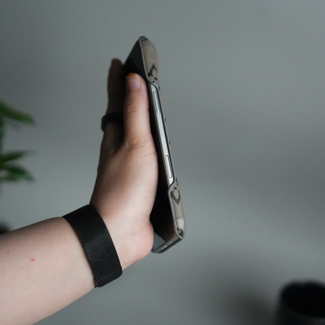 iPhone 17 Air Luxury PU Leather Fashion Brand Case Cover