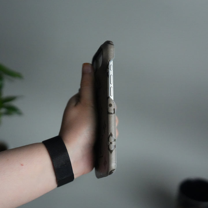 iPhone 17 Air Luxury PU Leather Fashion Brand Case Cover