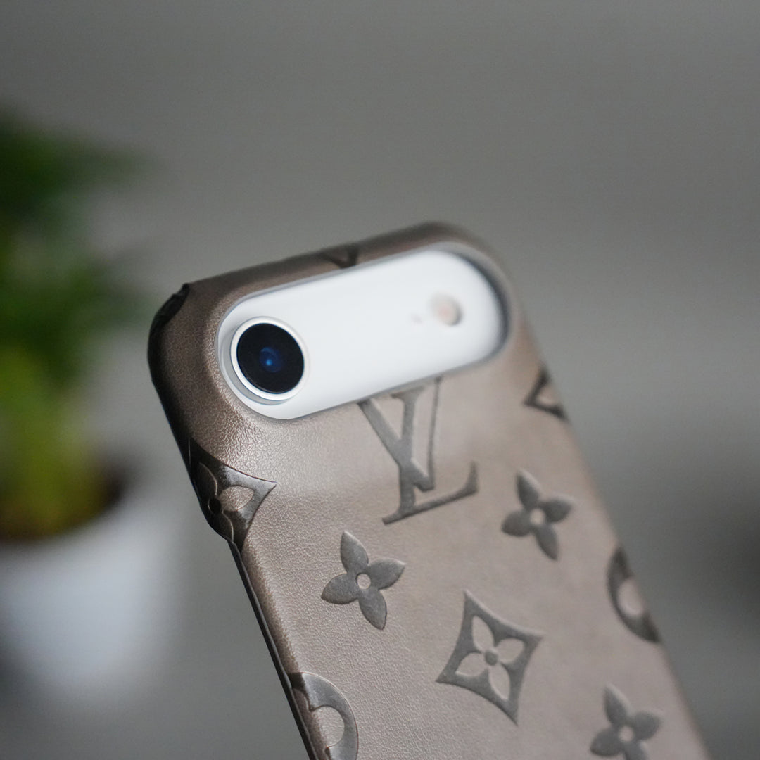 iPhone 17 Air Luxury PU Leather Fashion Brand Case Cover