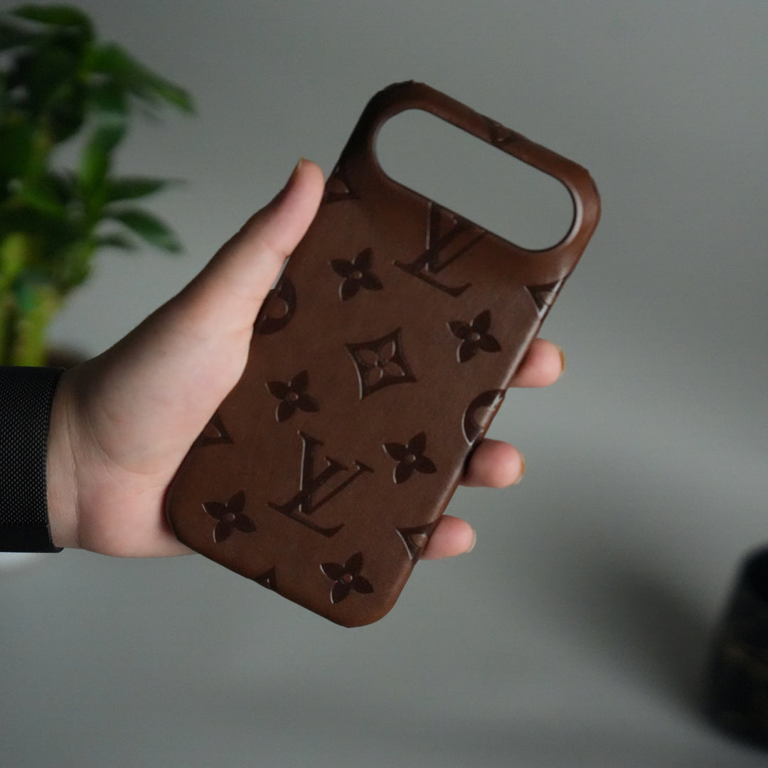 iPhone 17 Air Luxury PU Leather Fashion Brand Case Cover