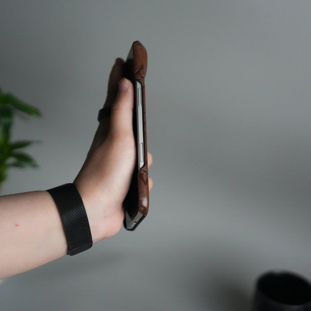 iPhone 17 Air Luxury PU Leather Fashion Brand Case Cover