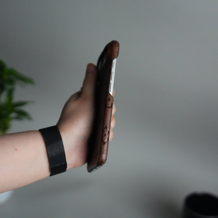 iPhone 17 Air Luxury PU Leather Fashion Brand Case Cover