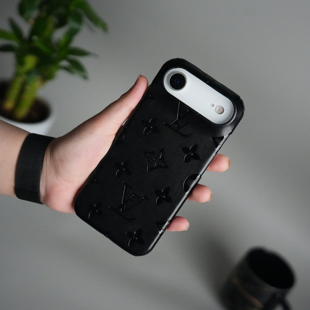 iPhone 17 Air Luxury PU Leather Fashion Brand Case Cover