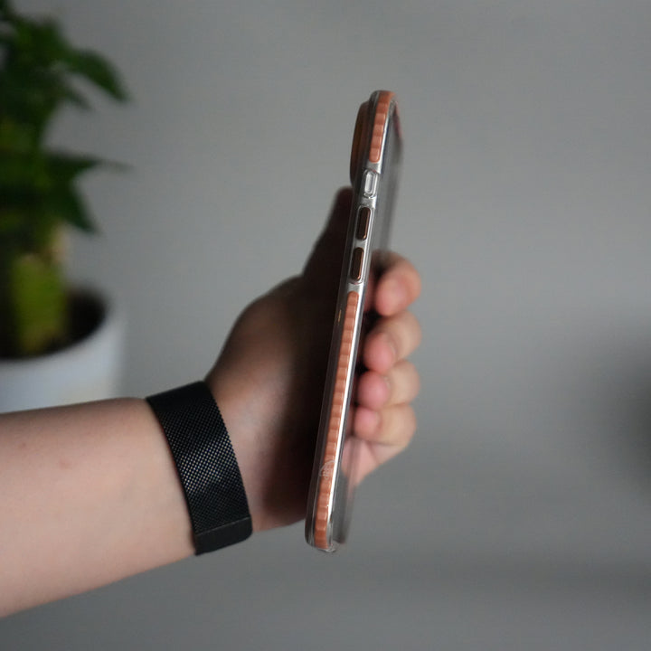 iPhone 17 Air MagSafe Suitcase Design Cover | Shockproof Ribbed Back Cover