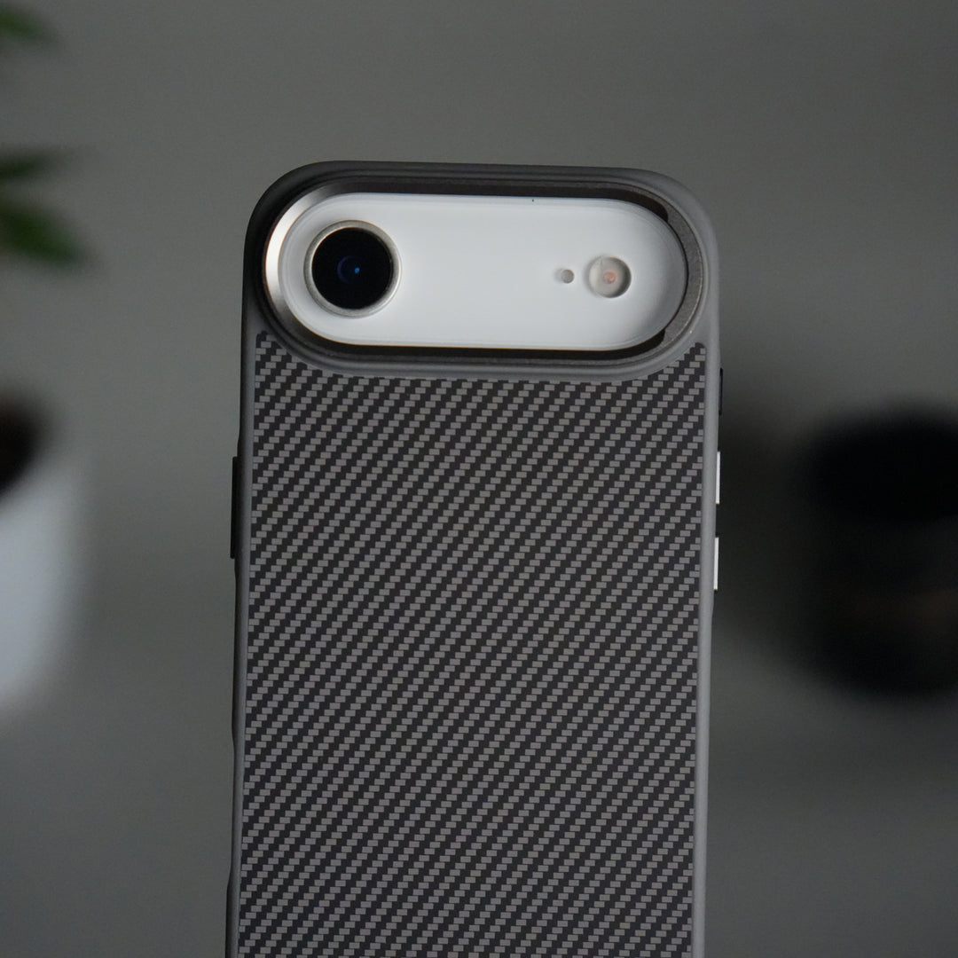 iPhone 17 Air Metal Camera Ring Carbon Fiber Design MagSafe Cover