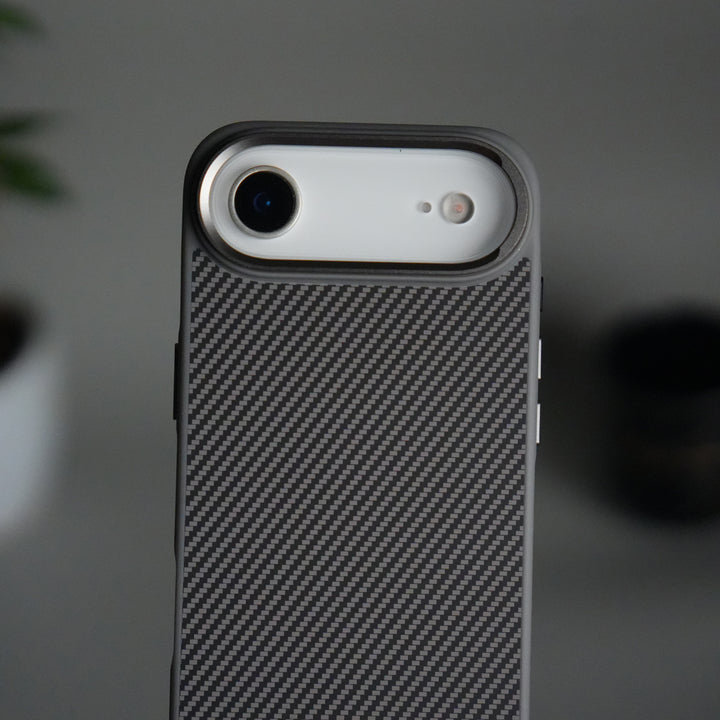 iPhone 17 Air Metal Camera Ring Carbon Fiber Design MagSafe Cover