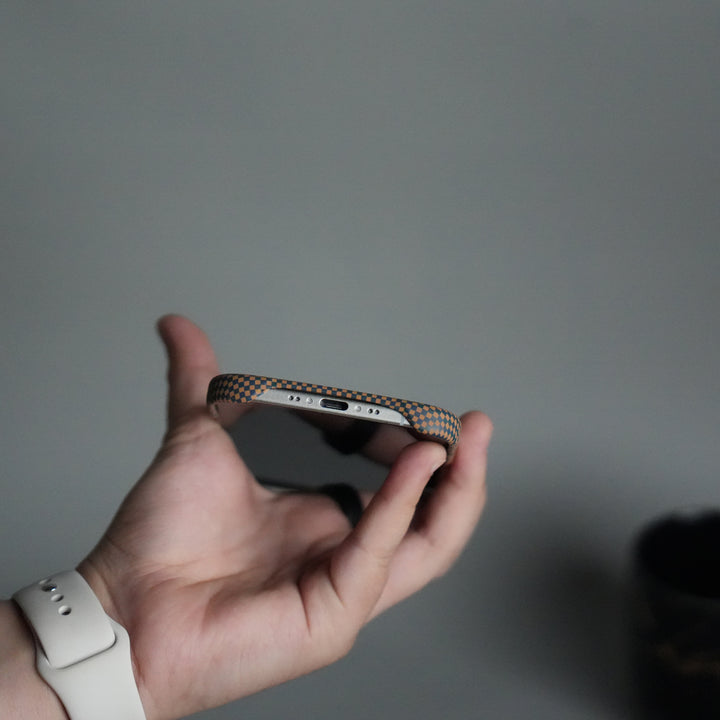 iPhone 17 Air Premium Pattern Back Case with Metal Kickstand | Slim Shockproof Protective Cover