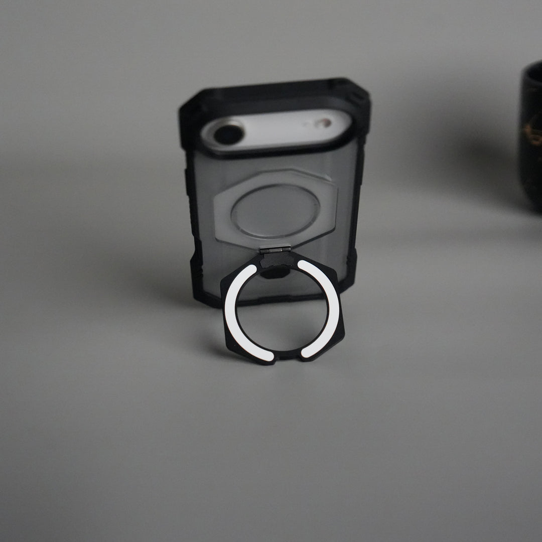 iPhone 17 Air – Rugged Armor MagSafe Case with Metal Kickstand