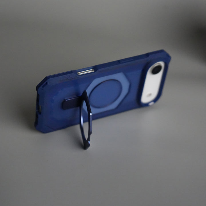 iPhone 17 Air – Rugged Armor MagSafe Case with Metal Kickstand