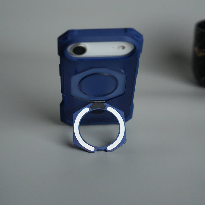 iPhone 17 Air – Rugged Armor MagSafe Case with Metal Kickstand