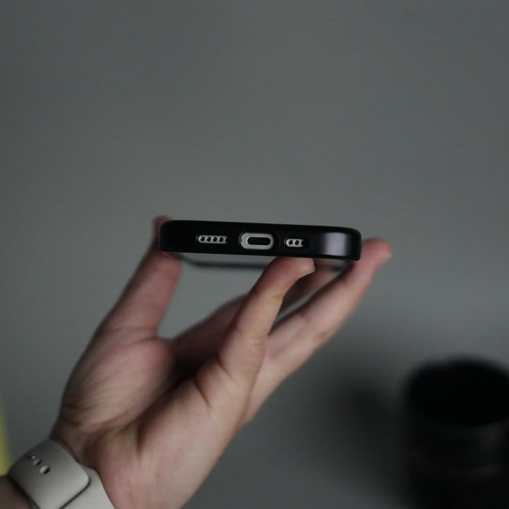 iPhone 17 Carbon Design Mag Ring Case Slim Protective Cover