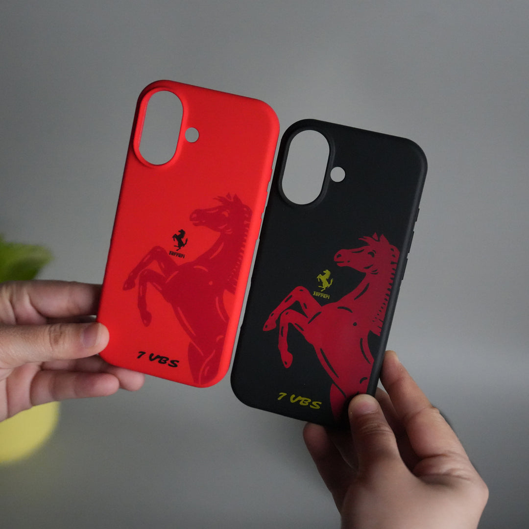 iPhone 17 FR V8 Series Design Silicone Protective Case Cover