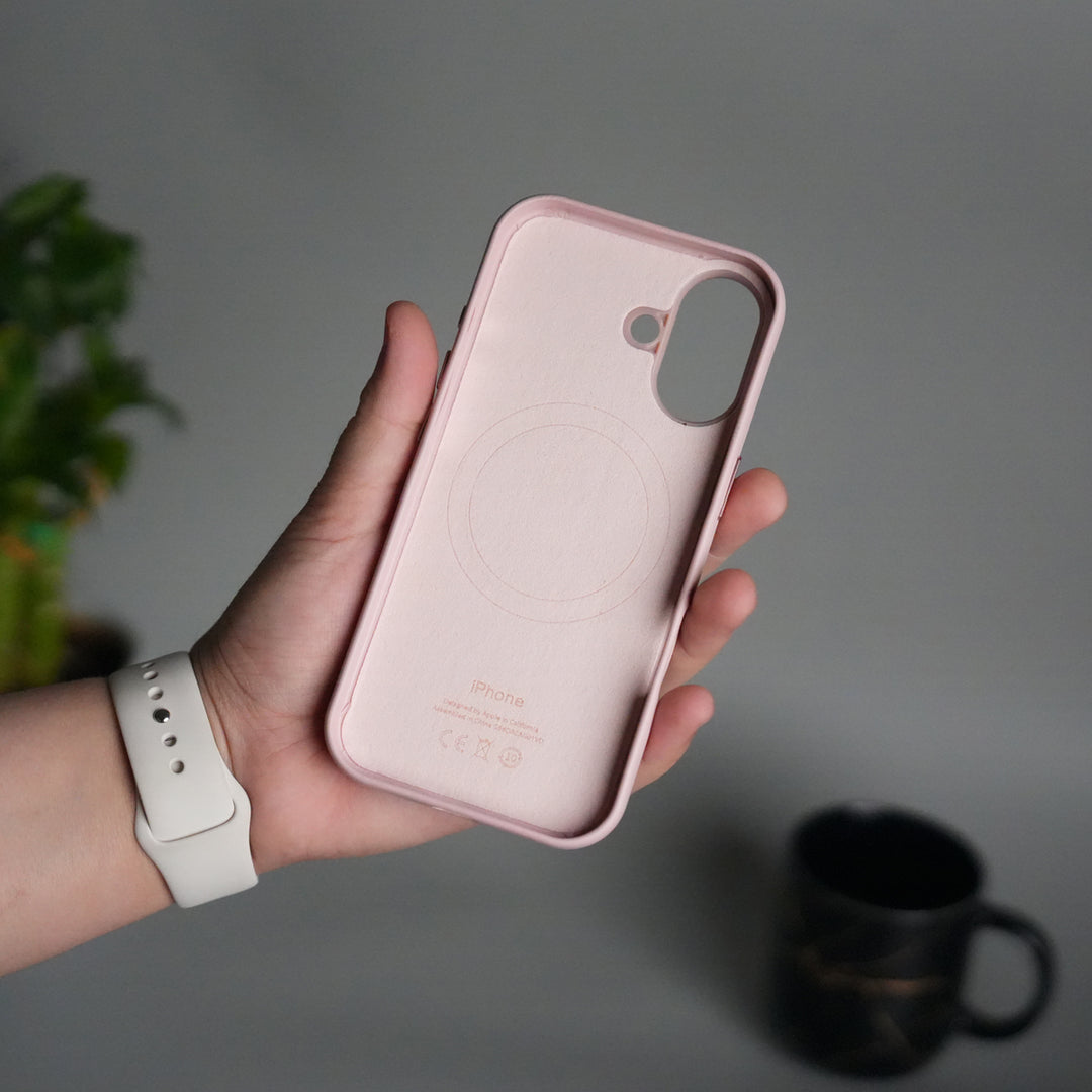 iPhone 17 MagSafe PU Leather Back Cover | Premium PU Leather | Slim & Elegant Hard Case