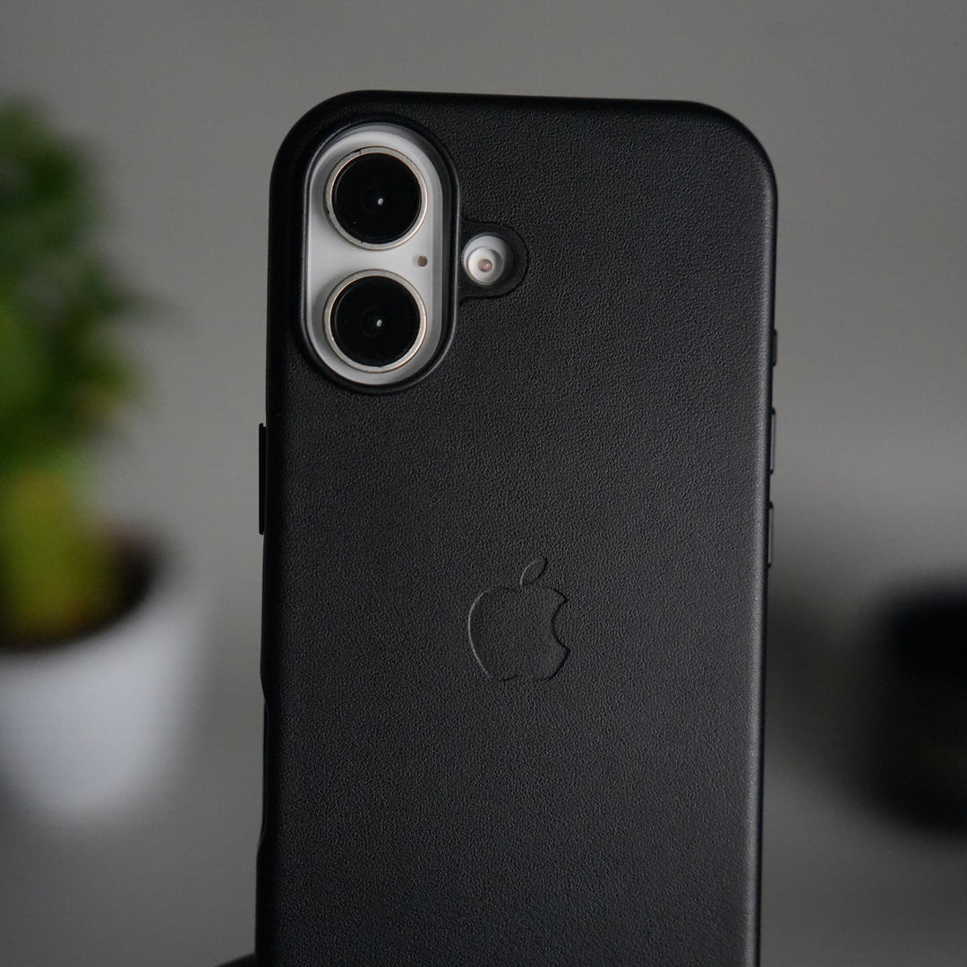 iPhone 17 MagSafe PU Leather Back Cover | Premium PU Leather | Slim & Elegant Hard Case