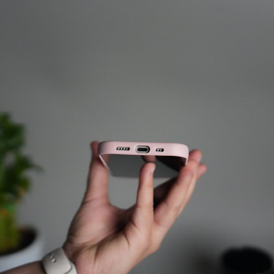 iPhone 17 MagSafe PU Leather Back Cover | Premium PU Leather | Slim & Elegant Hard Case