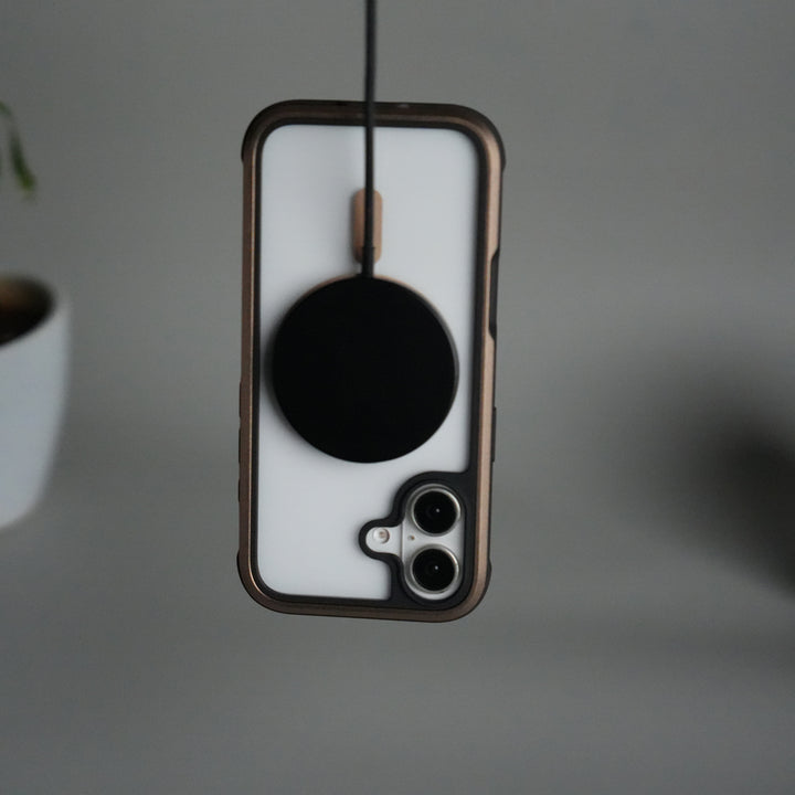 iPhone 17 Military Grade Durable Aluminum Frame MagSafe Case | Anti-Yellowing Technology Case