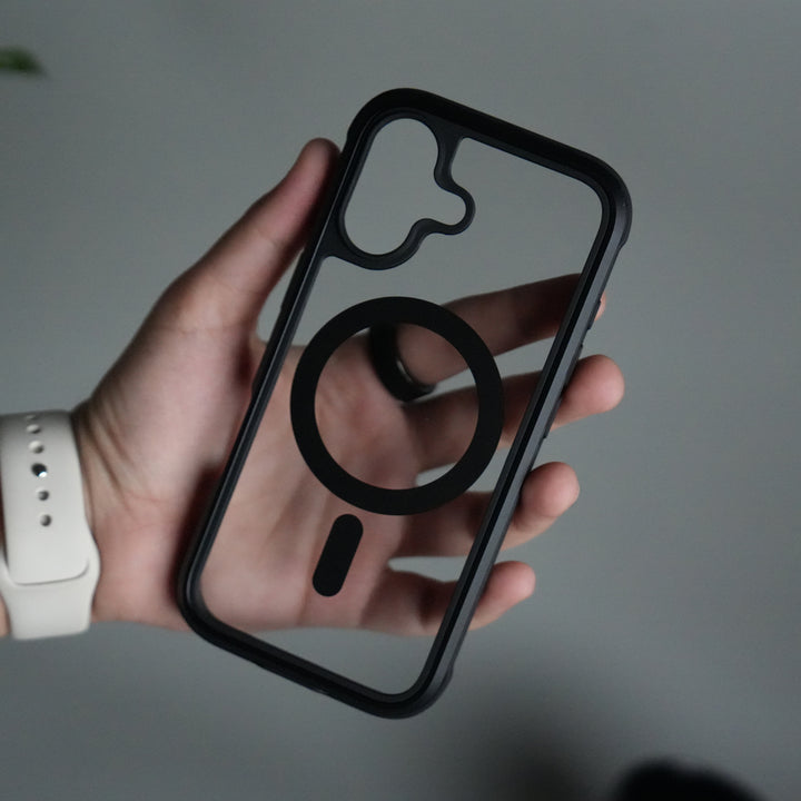 iPhone 17 Military Grade Durable Aluminum Frame MagSafe Case | Anti-Yellowing Technology Case