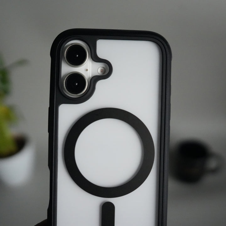 iPhone 17 Military Grade Durable Aluminum Frame MagSafe Case | Anti-Yellowing Technology Case