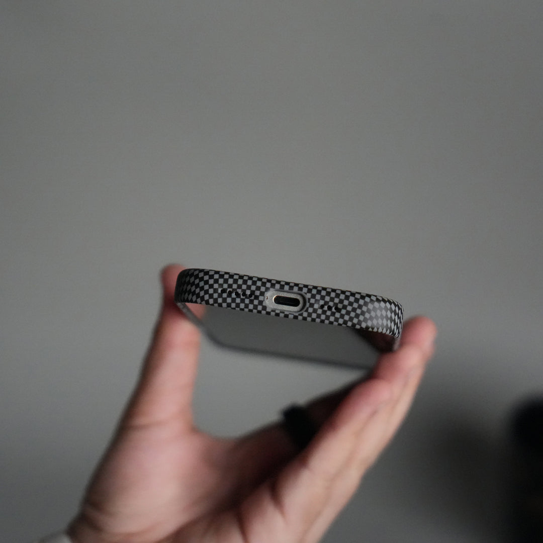 iPhone 17 Premium Pattern Back Case with Metal Kickstand | Slim Shockproof Protective Cover