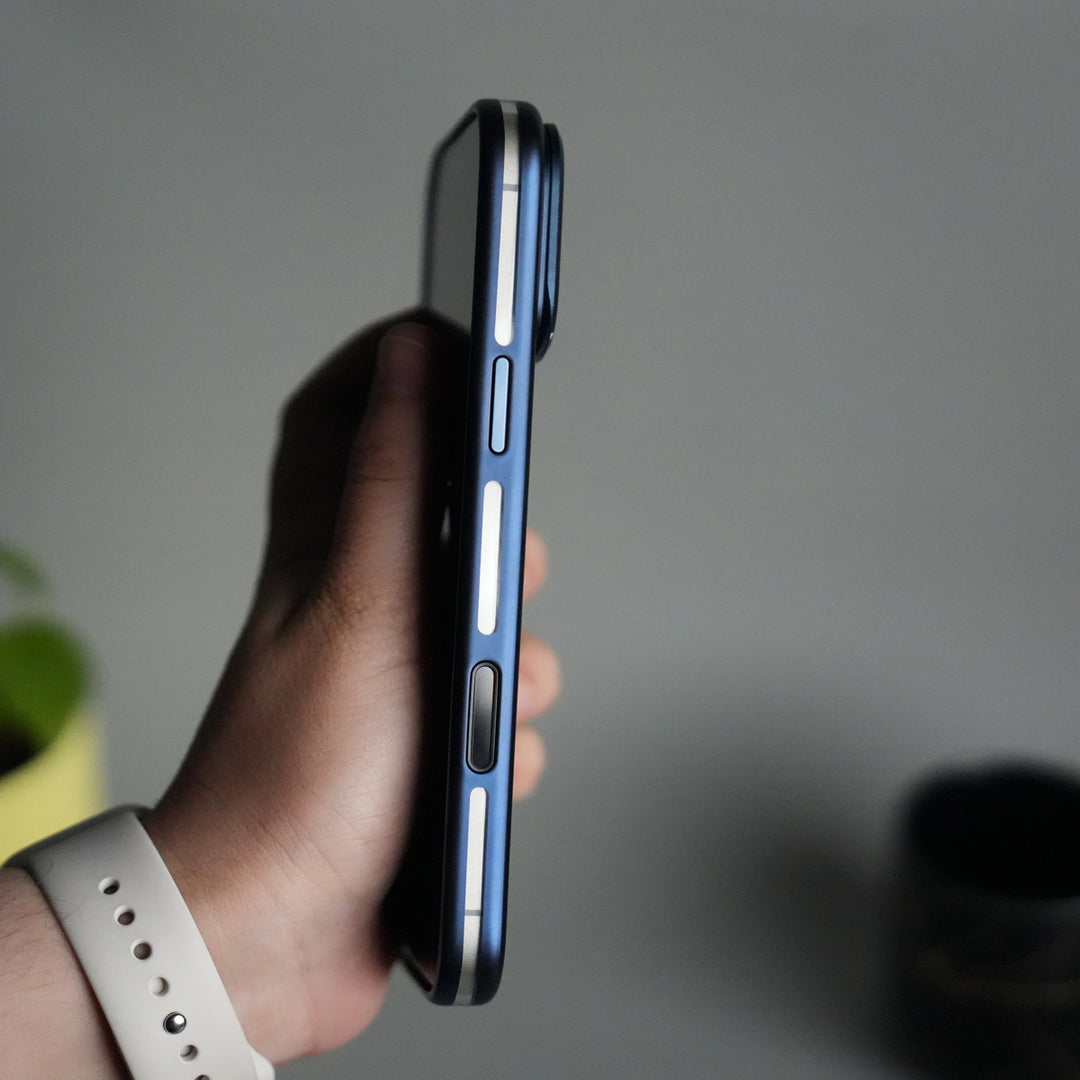 iPhone 17 Pro CrystalView MagSafe Case with Metal Camera Frame Kickstand Cover