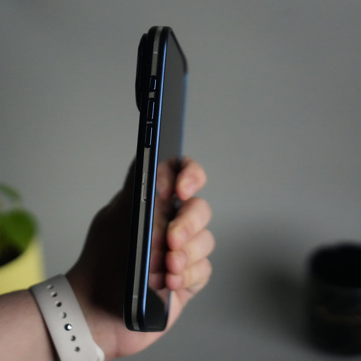 iPhone 17 Pro CrystalView MagSafe Case with Metal Camera Frame Kickstand Cover