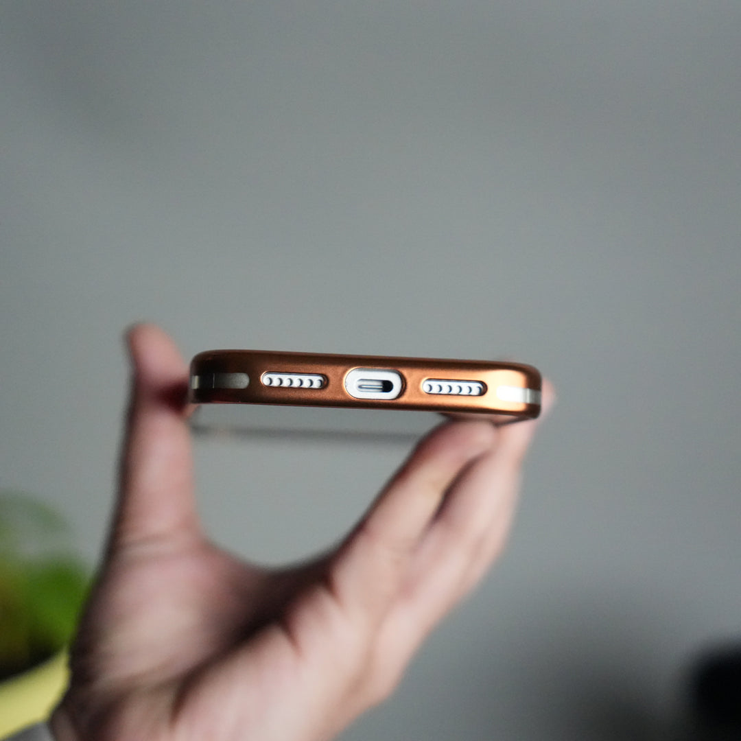 iPhone 17 Pro CrystalView MagSafe Case with Metal Camera Frame Kickstand Cover