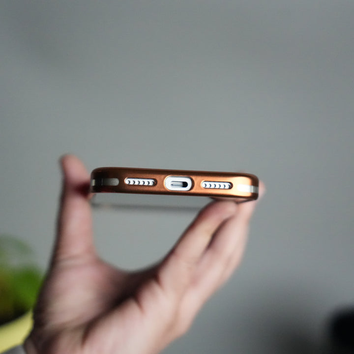 iPhone 17 Pro CrystalView MagSafe Case with Metal Camera Frame Kickstand Cover