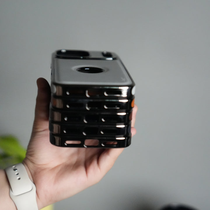 iPhone 17 Pro JTP PU Leather Logo Cut Case Premium Finish Cover