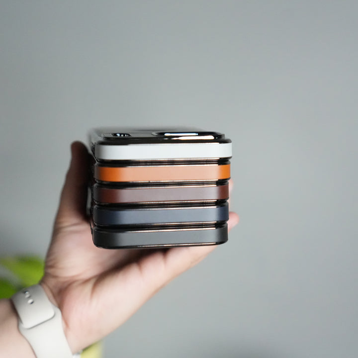 iPhone 17 Pro JTP PU Leather Logo Cut Case Premium Finish Cover