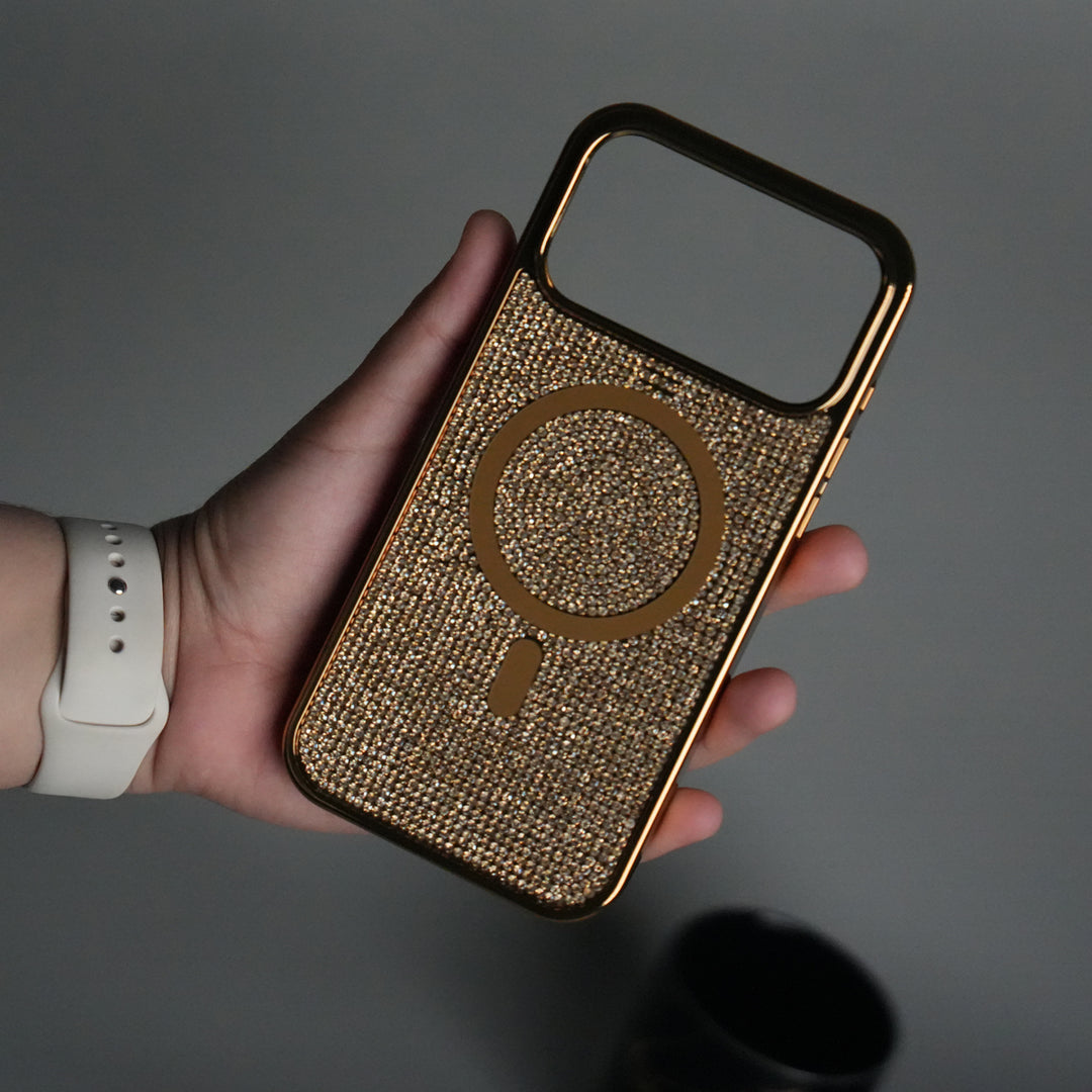 iPhone 17 Pro Luxury Diamond Case Cover