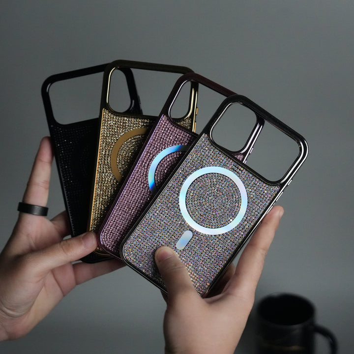 iPhone 17 Pro Luxury Diamond Case Cover