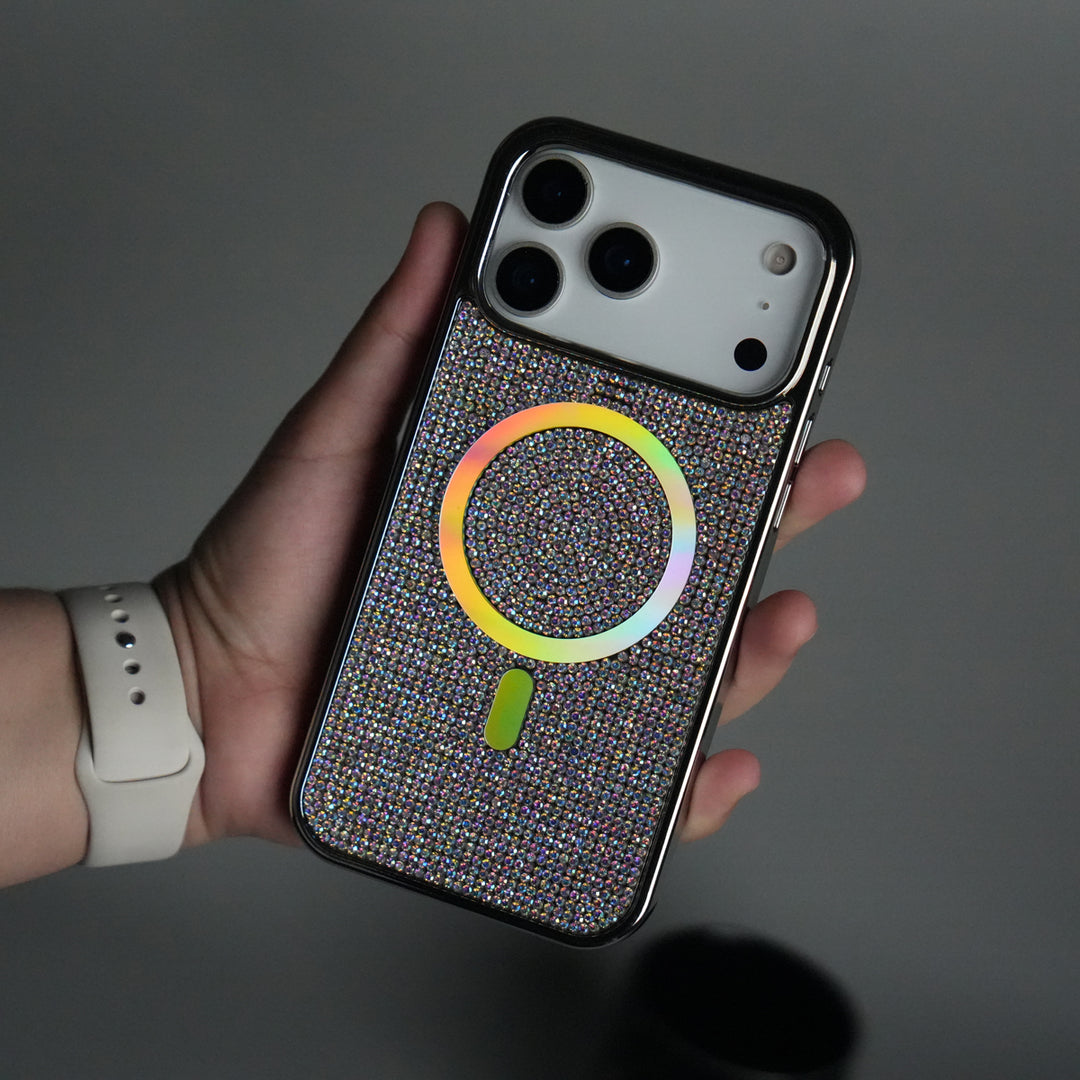 iPhone 17 Pro Luxury Diamond Case Cover