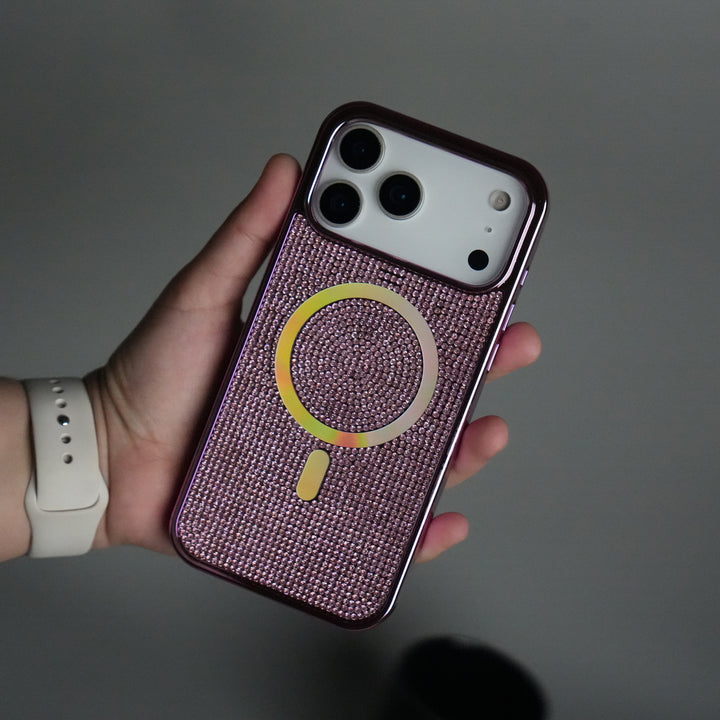 iPhone 17 Pro Luxury Diamond Case Cover