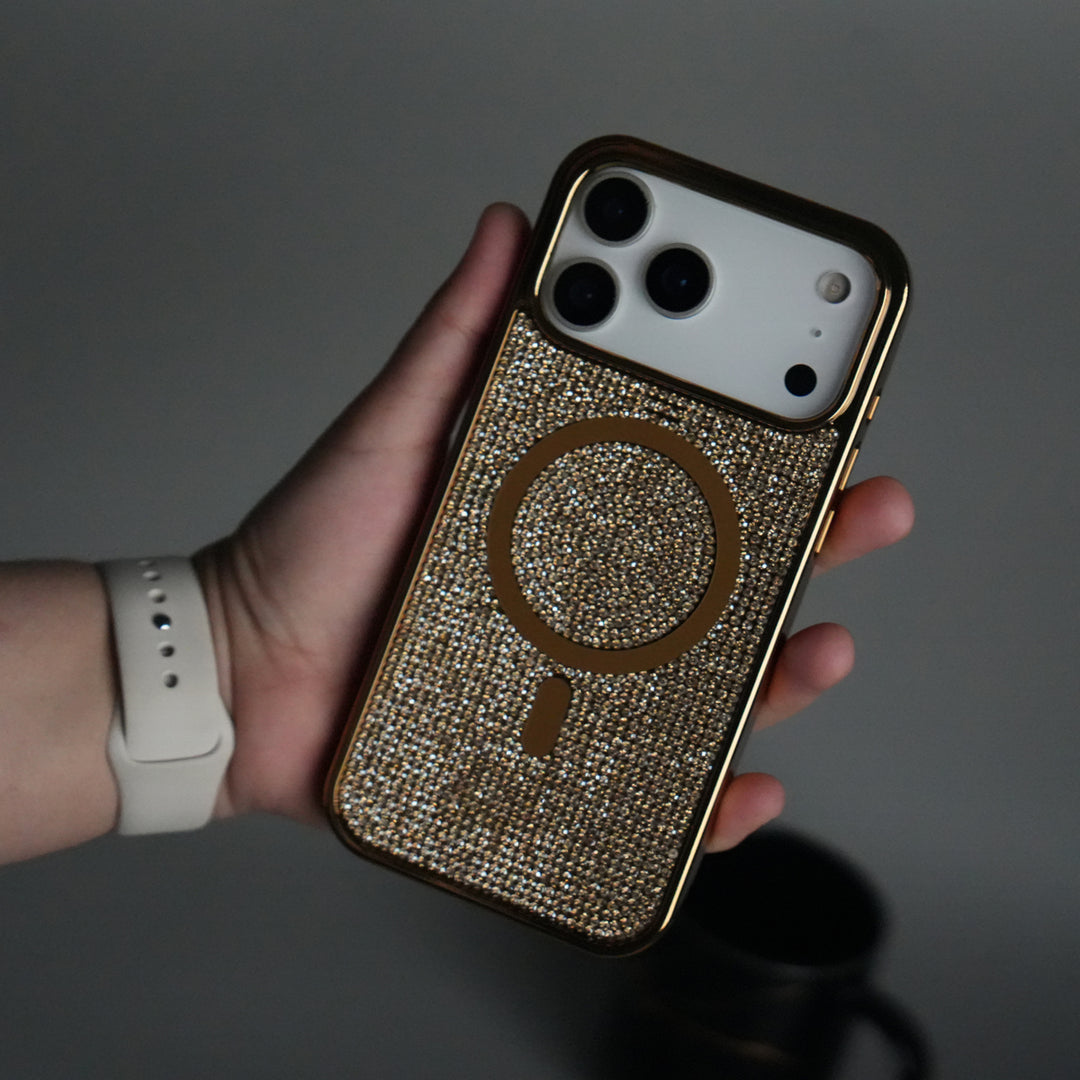 iPhone 17 Pro Luxury Diamond Case Cover