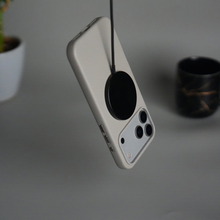 iPhone 17 Pro MagSafe PU Leather Back Cover | Premium PU Leather | Slim & Elegant Hard Case