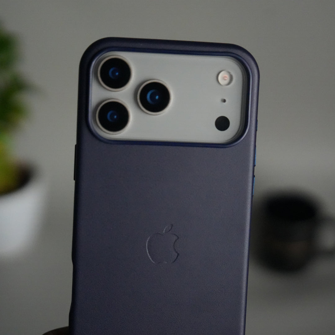 iPhone 17 Pro MagSafe PU Leather Back Cover | Premium PU Leather | Slim & Elegant Hard Case