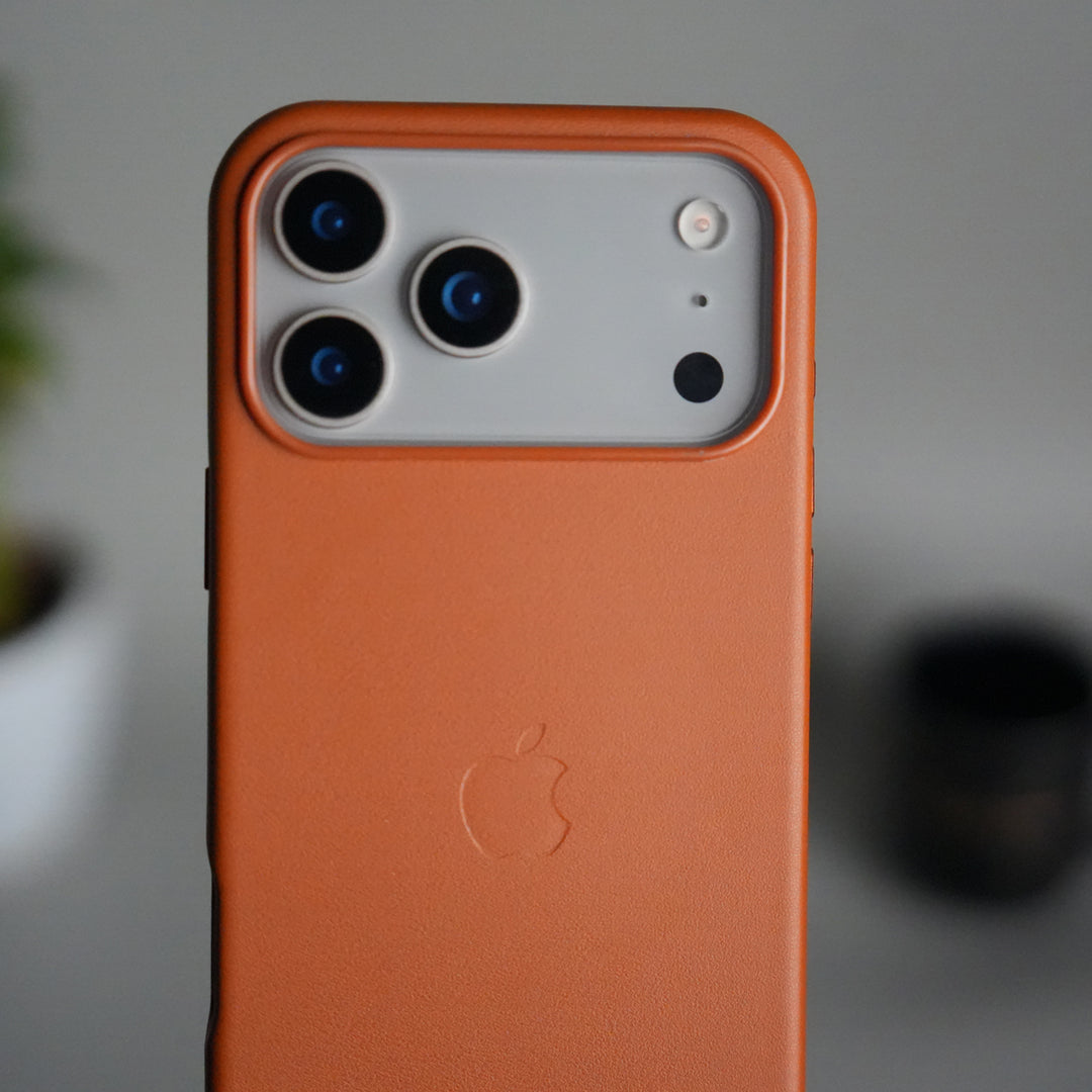 iPhone 17 Pro MagSafe PU Leather Back Cover | Premium PU Leather | Slim & Elegant Hard Case