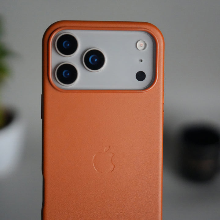 iPhone 17 Pro MagSafe PU Leather Back Cover | Premium PU Leather | Slim & Elegant Hard Case